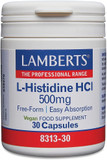 Lamberts L-Histidine 500mg 30¬Capsules