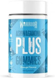 Warrior Ashwagandha Plus Gummies - Containing a Potent 10:1 Ashwagandha Extract, Rhodiola, L-Theanine and a Host of B Vitamins - Vegan - Gluten Free - Stress Relief - Orange Flavour (60 Gummies)