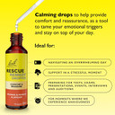 Rescue Remedy Dropper 20ml (Orange & Mango) Comfort & Reassurance, Alcohol Free, Natural Emotional Wellness Day Support, Flower Essence Vegan Formula, Travel, Exams