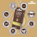 Natures Aid CBD Oil 10% Spray 1000mg  Supports Wellbeing, Stress, Sleep & Anxiety - Natural Peppermint Flavour  Vegan, Non-GMO, Gluten-Free  High Absorption  Natural Supplement  10ml