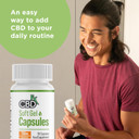 CBDfx 750mg CBD High Strength Broad Spectrum Soft Gel CBD Capsules, 25mg CBD per Capsule, Organic, Gluten-Free, 30 Capsules in Total (15-30 Days)