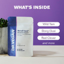 MenoFriend | Menopause Support | Botanicals, Minerals and Phytoestrogens| 60 Vegan Capsules | Two-A-Day | DR.VEGAN