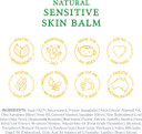 MooGoo Natural Sensitive Skin Balm - Relief for Dry, Itchy Skin with Soothing Ingredients. Also Suitable for Babies & Adults prone to Eczema, Dermatitis & Psoriasis, 120g / 4.2oz