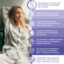 Health & Her Sleep+ Supplements for Women - 1 Month Supply, 30 Capsules - Women's Multivitamin with Lavender, Chamomile & Magnesium - Vegan, Gluten-Free