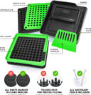 ALL-IN Capsule Filling Machine for Size 0 - Make Your Own Capsules Now Easier and Faster - Use with Empty Gelatin or Vegetarian Caps - Clear Illustrated Instructions with Video