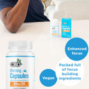 CBDfx 900mg CBD High Strength Morning CBD Capsules with Caffeine, CBG & Unique Terpene Blend, Vegan, Gluten Free, 60 Capsules