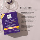 New Nordic Blue Berry Eyebright - Natural Eye & Vision Care Supplement - 10 mg Lutein Maintains Healthy Eyes - 60 Tablets