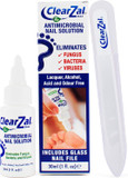 ClearZal BAC Antimicrobial Nail Solution 30ml Kills Fungus, Bacteria & Viruses