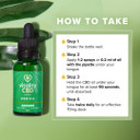 Vitality CBD Drops, Spray in MCT Oil 4800 mg, Natural, 30 ml, NO THC