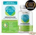 Health & Her Menopause Supplements for Women - Day & Night Bundle - Wellbeing for Menopause - 1 Month Supply Vegan & Gluten Free