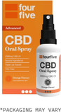 fourfive CBD Oil Spray 2000mg (Strong High Strength) Orange, Muscle & Sleep Aid, Natural & Vegan Friendly - 30ml