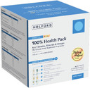 Patrick HOLFORD 100% Health Pack/Comprehensive Daily Supplement Programme/for Age 40+ / Vitamins, Minerals and Omegas in Daily Blister Strips / 42 Nutrients in 5 Supplements/for Women & Men