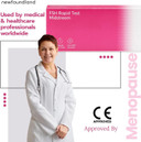 Menopause Test Kit - 2 Tests - Simple FSH Test - Urine Sample with Results in Under 5 Minutes - at-Home Test - Menopause Self Test, Certified CE for Home Use