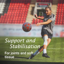 Lightplast Pro by Actimove Sports Edition EAB Tape with Light to Medium Support for Joints, 5 cm x 6.8 m, Black, 1 Roll