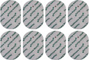 Tens Electrode Pads Oval Shape Set of 8 - by Healthcare World