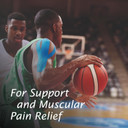 Leukotape K by Actimove Sports Edition Kinesiology Tape for Muscle Support and Pain Relief, 5cm x 5m, Beige, 1 Roll