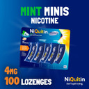 NiQuitin Minis Mint 4 Mg Lozenges - Effective Smoking Craving Relief - Practical Pocket-Sized Container - 100 Mini Lozenges - Fast Acting Relief - Reduce And Quit Smoking Aid NiQuitin Minis Mint 4 Mg Lozenges - Effective Smoking Craving Relief - Practical Pocket-Sized Container - 100 Mini Lozenges - Fast Acting Relief - Reduce And Quit Smoking Aid