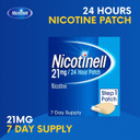 Nicotinell Nicotine Patch, Quit Smoking Aid Step 1, 24 Hour Patch, 21 mg, Pack of 7