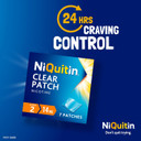 NiQuitin 14 mg Nicotine Patch - Step 2 - Stop Smoking Aid Therapy - 7 Clear Patches for 1 Weeks Treatment - 24h Craving Control - Invisible Nicotine Patches, White, 7 Count (Pack of 1) NiQuitin 14 mg Nicotine Patch - Step 2 - Stop Smoking Aid Therapy - 7 Clear Patches for 1 Weeks Treatment - 24h Craving Control - Invisible Nicotine Patches, White, 7 Count (Pack of 1)