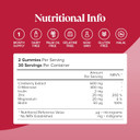 Cranberry & D Mannose Gummies - Urinary Tract Health & Bladder Control - Vegan - Alternative to Cranberry Tablets, Juice, or D Mannose Powder - Inulin, Magnesium - 60 Gummies - Novomins