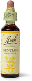 Bach Original Flower Remedies (Gentian) Know Your Own Mind, Accept Setbacks, Emotional Wellness, Natural Flower Essence, 20ml