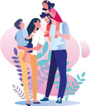 Sea-Band Travel & Motion Sickness and Nausea Relief Acupressure Wristband Bundle, 1 x Adult (Black) 1 x Child (Blue)