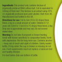 Organic herbal Remedies 100ml Wild Lettuce