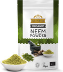 Ausha Organic Neem Powder 100g | UK Certified Organic by Soil Association