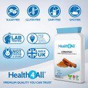 Health4All Cinnamon Tablets 2000mg per Tablet 180 Tablets, Vegan Cinnamon Supplement, Blood Sugar Balance Tablets (not Capsules)