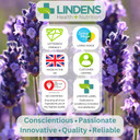 Lindens - Spirulina 500mg - 90 Tablets - 2,000mg Daily Intake, UK Made - Spirulina Maxima, Rich in Chlorophyll - Overall Health & Vitality - Letterbox Friendly, Vegan