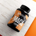 Warrior Maca - Natural Root Extract - Vitamin B2 - Libido Enhancer Supplement (60 Tablets)