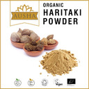 Organic Haritaki Powder 200g - Gut Health, Constipation Relief, Immunity, Digestion - Certified Organic by Soil Association - Used in Triphala