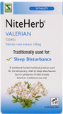 Schwabe Pharma - Niteherb - Valerian Root Extract 150mg - Traditionally Used for Sleep Disturbances - Traditional Herbal Medicinal Product - 30 Tablets