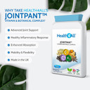 Health4All Jointpan Joint Support 60 Capsules with Boswellia Serrata, Turmeric, Ashwagandha, D3 & K2 MK-7, Strong Joint Pan, Stiffness and OA Support Supplement | Made in UK