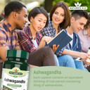 Natures Aid Ashwagandha 5000mg - 30 Tablet Capsules - Natural Pure High Strength Ashwagandha Root Extract Supplement - Vegan Gluten Lactose Free - Not Ashwagandha Gummies or Powder - 1 Months Supply
