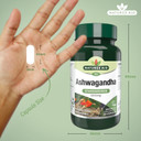 Natures Aid Ashwagandha 5000mg - 30 Tablet Capsules - Natural Pure High Strength Ashwagandha Root Extract Supplement - Vegan Gluten Lactose Free - Not Ashwagandha Gummies or Powder - 1 Months Supply