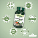 Natures Aid Ashwagandha 5000mg - 30 Tablet Capsules - Natural Pure High Strength Ashwagandha Root Extract Supplement - Vegan Gluten Lactose Free - Not Ashwagandha Gummies or Powder - 1 Months Supply