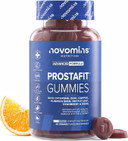 Novomins Prostafit - Prostate Gummies - High Strength Nettle Leaf Supplement for Men - Prostate Support & Urinary Health - with Pumpkin Seed & Zinc - Vegan Men's Health Supplement - 60 Gummies