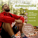Healthspan Ashwagandha Mental Wellbeing Support | 60 Capsules | Supports Relaxation | 500mg KSM-66 Ashwagandha | Added Vitamins B6 & B12 | Ayurvedic | Vegan