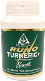 Bio-Health Runo Turmeric+ Food Supplement with Black Pepper to Enhance Curcumin Absorbtion, Supports Joint Health and Flexibility and Genreal Health, Suitable for Vegans and Vegetarians, 120 Capsules