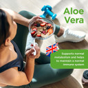 Healthspan Aloe Vera 10,000mg (180 Tablets) | Supports Normal Metabolism | 10,000mg Pure Aloe Vera Gel | Helps to Maintain a Normal Immune System | Added B Vitamins | Vegan