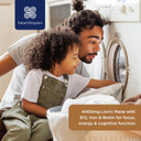 Healthspan Lions Mane Clarity & Focus (60 Capsules) | Stay Sharp and Focused | 4000mg Lions Mane Mushrooms | Supports Energy and Cognitive Function | with biotin, Vitamin B12 and Iron