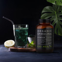 KIKI Health - Organic Spirulina Powder - 100% Pure, Non-GMO, High in Vitamin B12 & Iron - Boosts Energy, Immunity, Detox & Vitality - Rich in Antioxidants & Chlorophyll - 200g