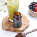 KIKI Health Organic Chaga Extract Mushroom Powder | Standardised to 30% Beta-Glucan-Rich Polysaccharides | Digestion, Energy, & Immune Support | Non-GMO, Vegan - 50g