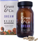 Grass & Co | Focus Lion's Mane Mushroom Capsules | Supports Cognitive Health | 60 Capsules | 30 Servings | Lion's Mane Extract, Ginseng, Omega-3, Vitamins B12 & D