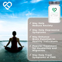 Ginkgo Biloba Capsules High Strength | 15,000mg 50:1 Extract (from Ginkgo Biloba Leaves) - 60 Servings | 24% Flavone Glycosides (3rd Party Tested) | Pure Ginkgo (No Fillers) | Love Life Supplements