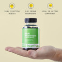 fourfive Multi Mushroom Supplement (10000mg) Ultimate Blend with Reishi, Lion's Mane, Chaga, Maitake & Shiitake, Optimum Daily Dose - 60 Capsules