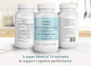 Hey Nutrition Cognitive Complex Supplement - Ginkgo Biloba, Lions Mane & Natural L-Theanine - Supports Mental Performance, Memory, and Psychological Function - UK Manufactured - 60 Vegan Capsules