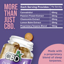 CBDfx 1500mg High Strength Vegan Sleep CBD Gummies, 10mg Each of Chamomile, Passionflower and Lemon Balm /25mg CBD per Gummy 60x Bottle (30 Days) CBDfx 1500mg High Strength Vegan Sleep CBD Gummies, 10mg Each of Chamomile, Passionflower and Lemon Balm /25mg CBD per Gummy 60x Bottle (30 Days)