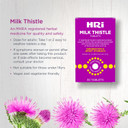 HRI Milk Thistle 30 Tablets - to Relieve Symptoms Associated with Over Indulgence of Food and Drink Such As Indigestion and Upset Stomach. 300 mg of Milk Thistle Extract. 6 Packs HRI Milk Thistle 30 Tablets - to Relieve Symptoms Associated with Over Indulgence of Food and Drink Such As Indigestion and Upset Stomach. 300 mg of Milk Thistle Extract. 6 Packs